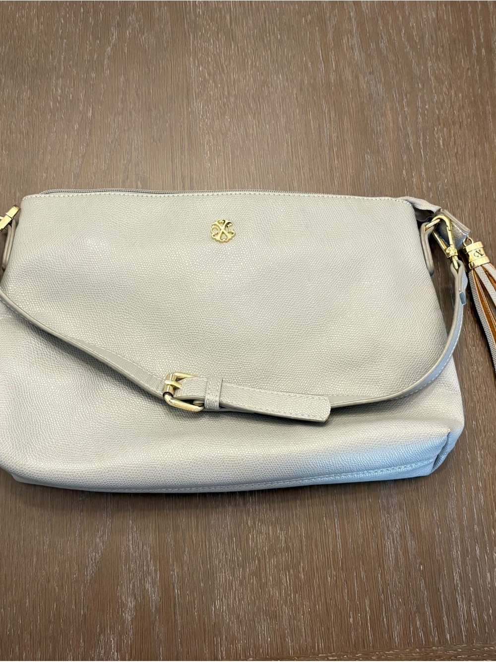 Christian LaCroix Grey Crossbody Bag